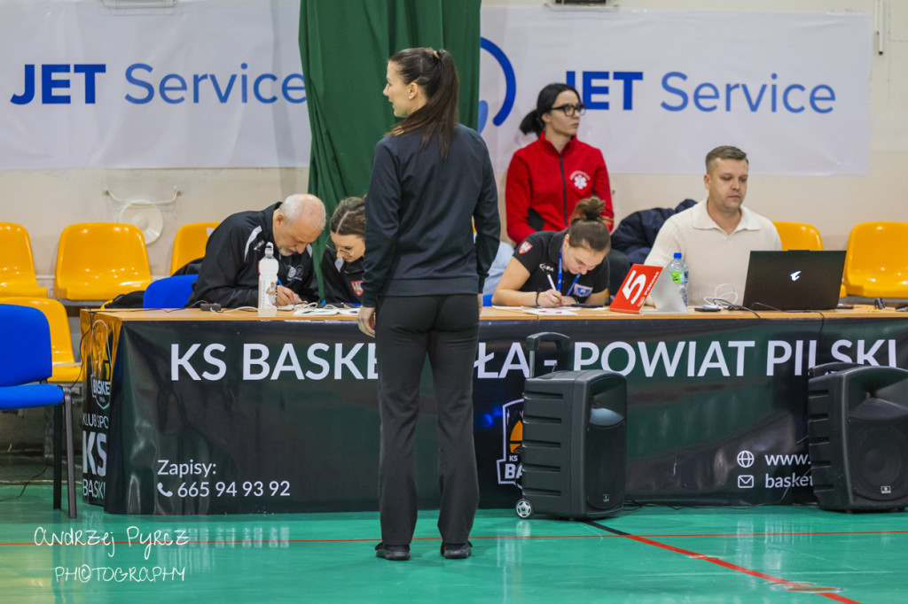 Mecz Jet Service Basket Piła vs AZS Politechnika Poznań