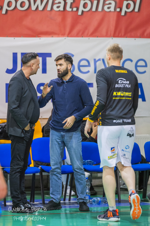 Mecz Jet Service Basket Piła vs AZS Politechnika Poznań