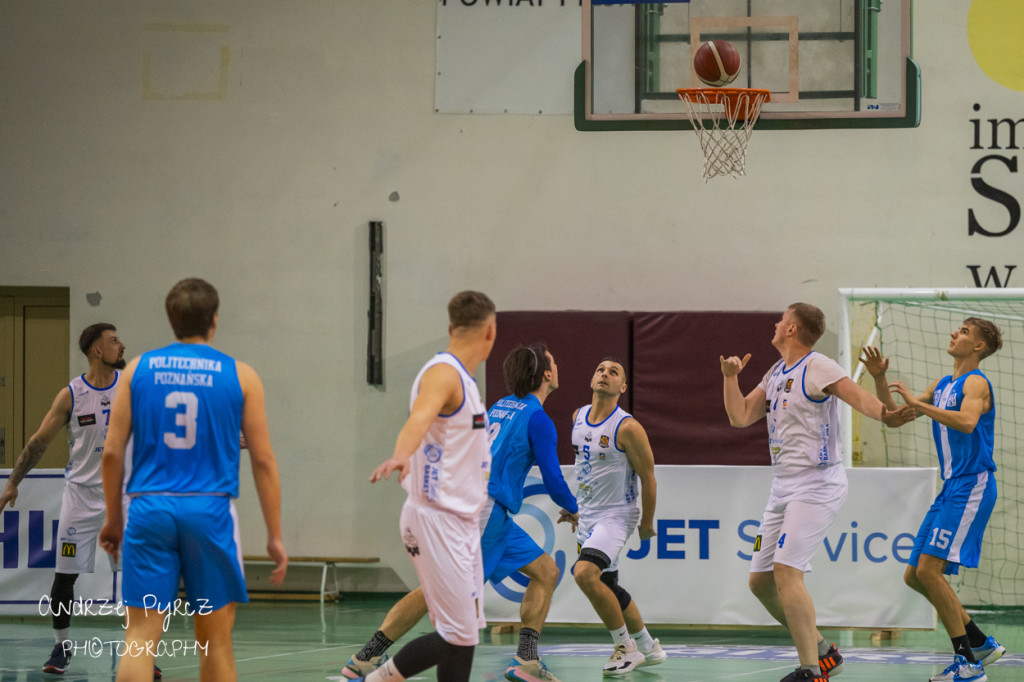 Mecz Jet Service Basket Piła vs AZS Politechnika Poznań