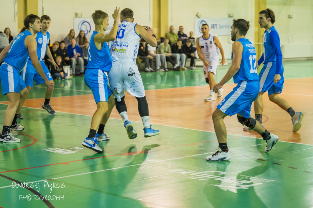 Mecz Jet Service Basket Piła vs AZS Politechnika Poznań