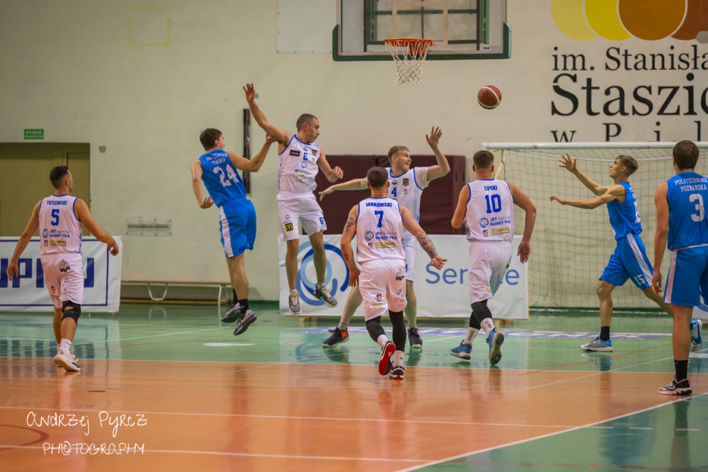 Mecz Jet Service Basket Piła vs AZS Politechnika Poznań