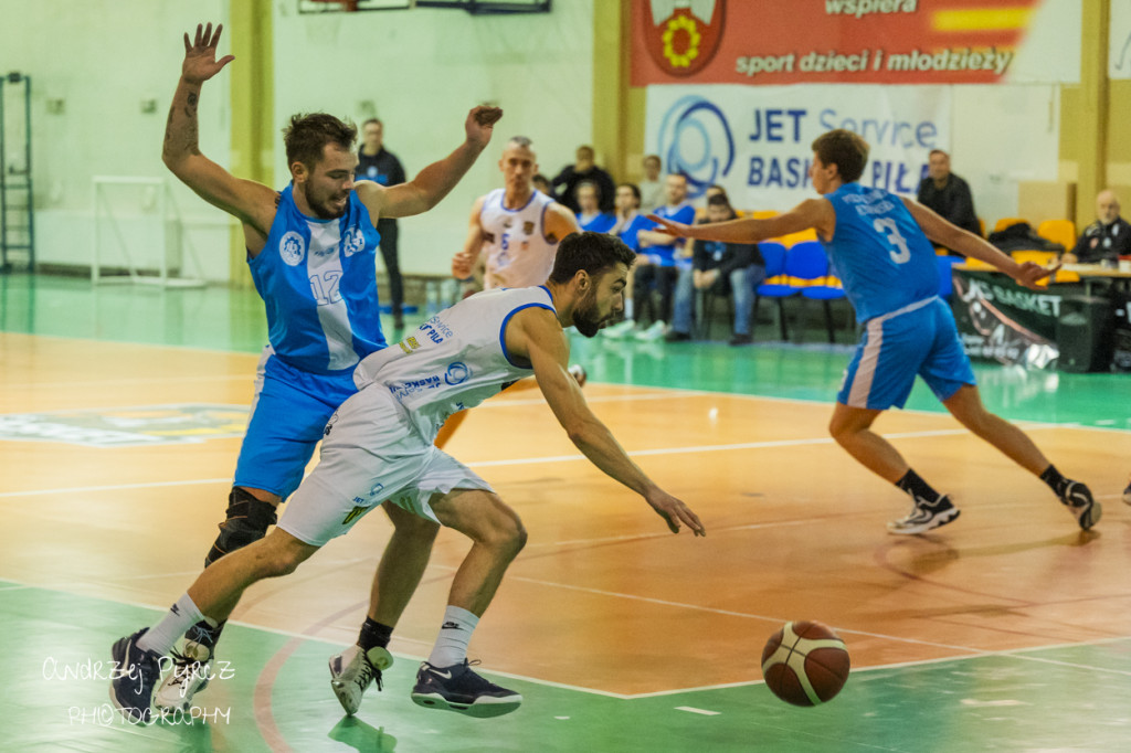 Mecz Jet Service Basket Piła vs AZS Politechnika Poznań