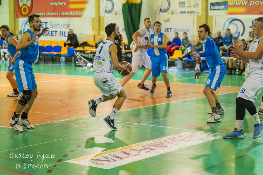 Mecz Jet Service Basket Piła vs AZS Politechnika Poznań