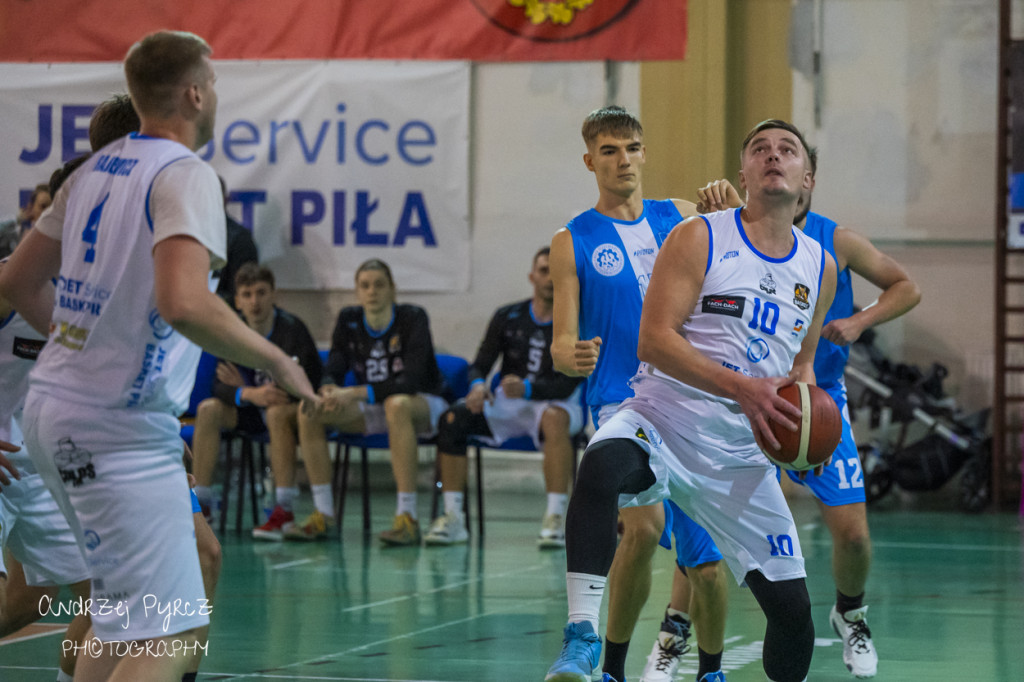 Mecz Jet Service Basket Piła vs AZS Politechnika Poznań