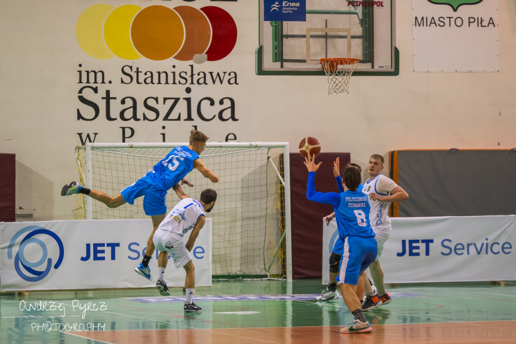 Mecz Jet Service Basket Piła vs AZS Politechnika Poznań