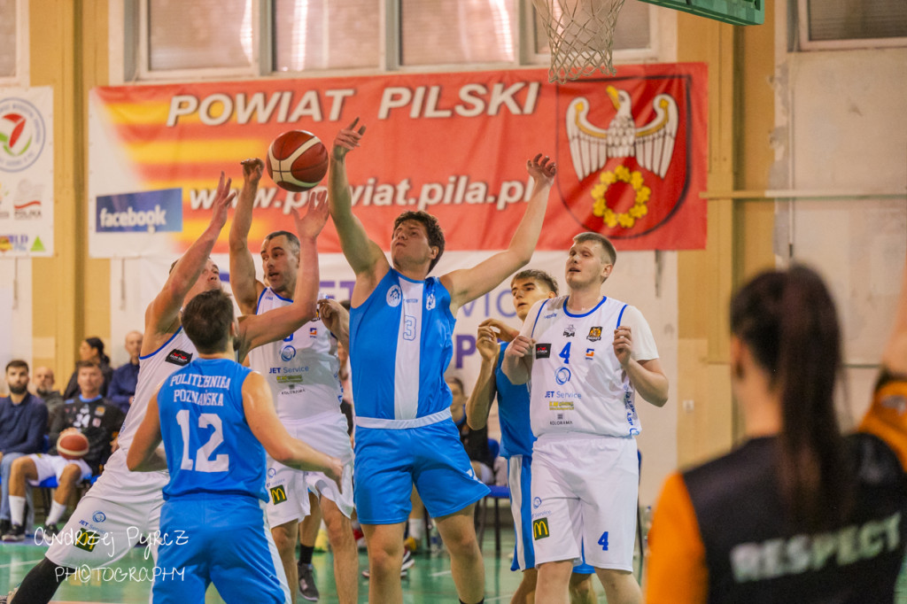 Mecz Jet Service Basket Piła vs AZS Politechnika Poznań