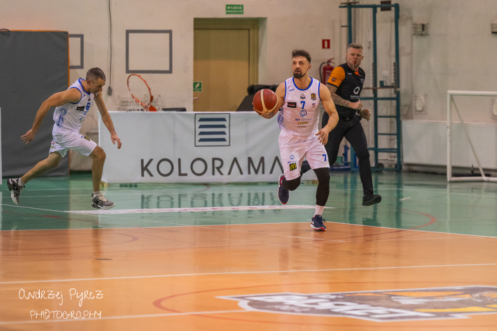 Mecz Jet Service Basket Piła vs AZS Politechnika Poznań