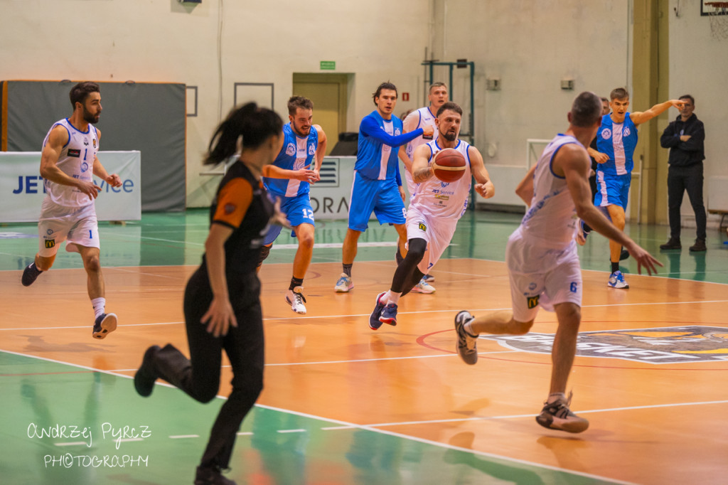 Mecz Jet Service Basket Piła vs AZS Politechnika Poznań