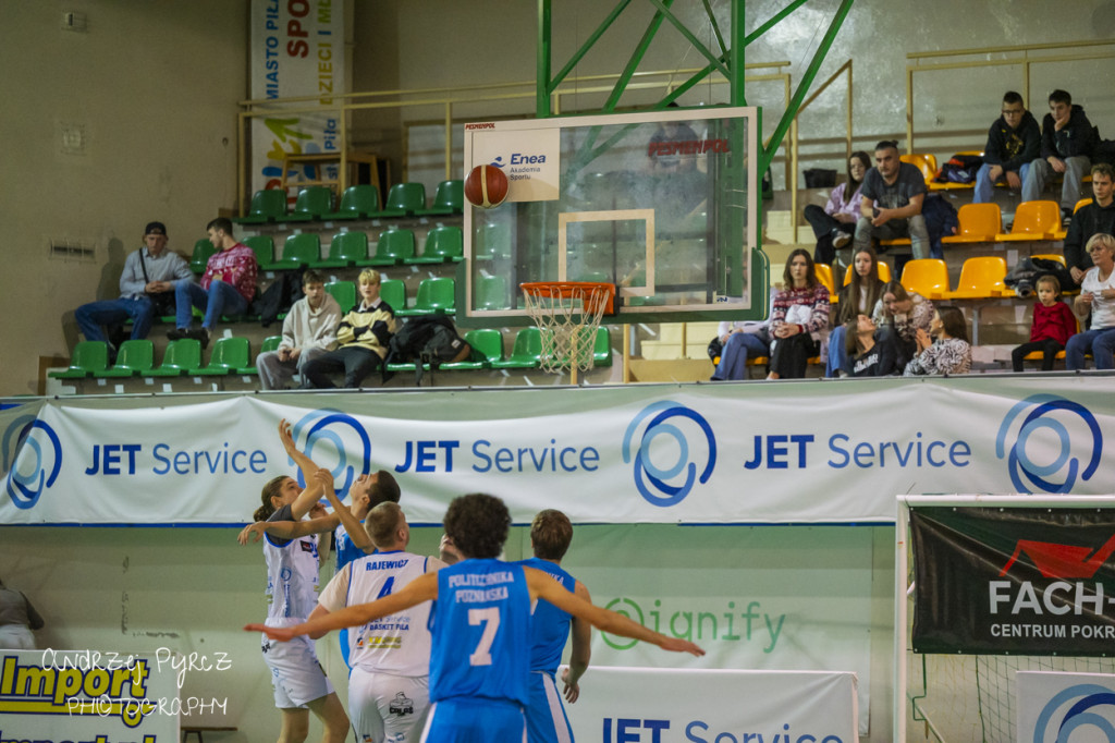 Mecz Jet Service Basket Piła vs AZS Politechnika Poznań