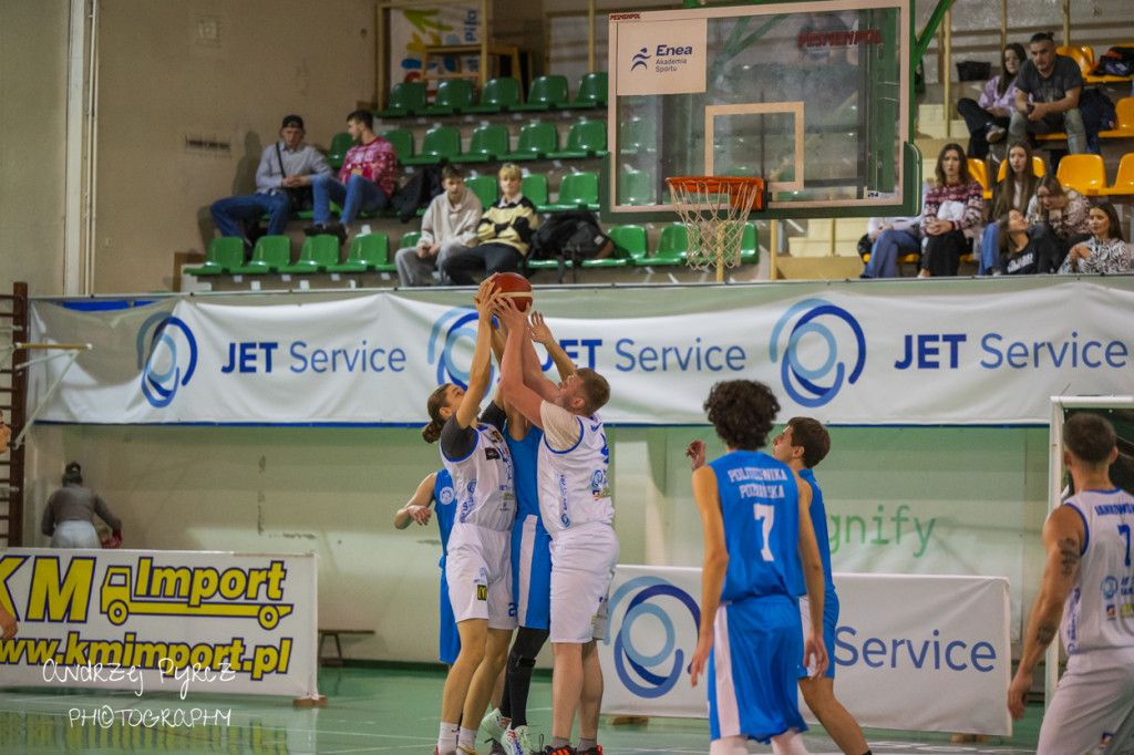 Mecz Jet Service Basket Piła vs AZS Politechnika Poznań