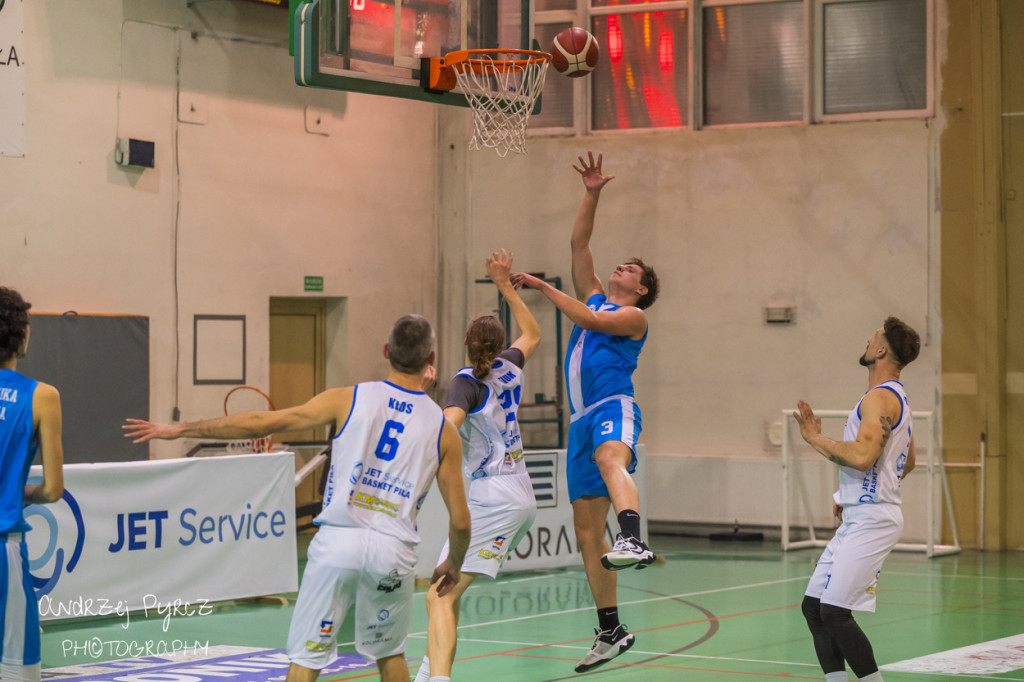 Mecz Jet Service Basket Piła vs AZS Politechnika Poznań