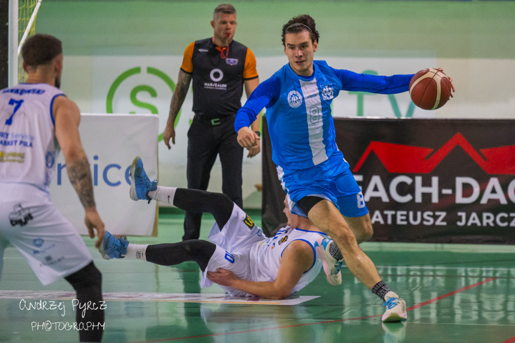 Mecz Jet Service Basket Piła vs AZS Politechnika Poznań