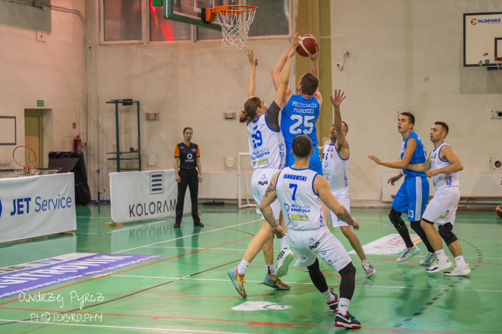 Mecz Jet Service Basket Piła vs AZS Politechnika Poznań