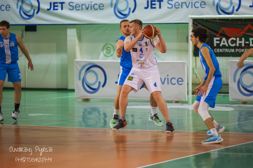 Mecz Jet Service Basket Piła vs AZS Politechnika Poznań