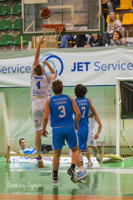 Mecz Jet Service Basket Piła vs AZS Politechnika Poznań