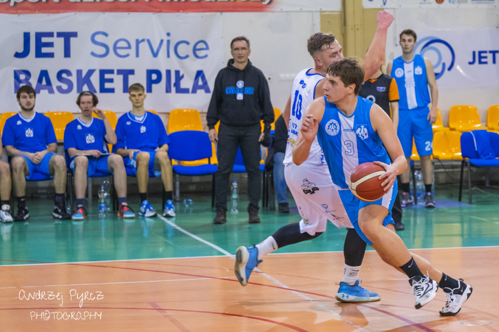 Mecz Jet Service Basket Piła vs AZS Politechnika Poznań