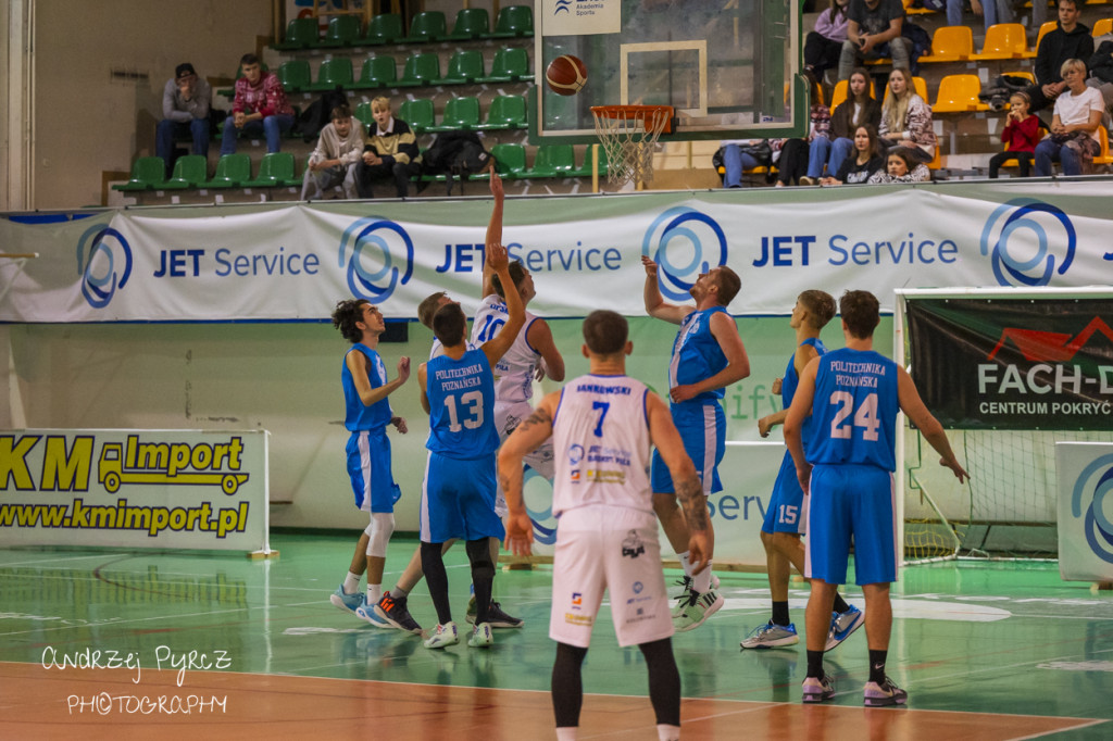 Mecz Jet Service Basket Piła vs AZS Politechnika Poznań