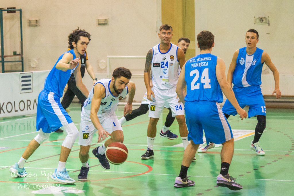 Mecz Jet Service Basket Piła vs AZS Politechnika Poznań