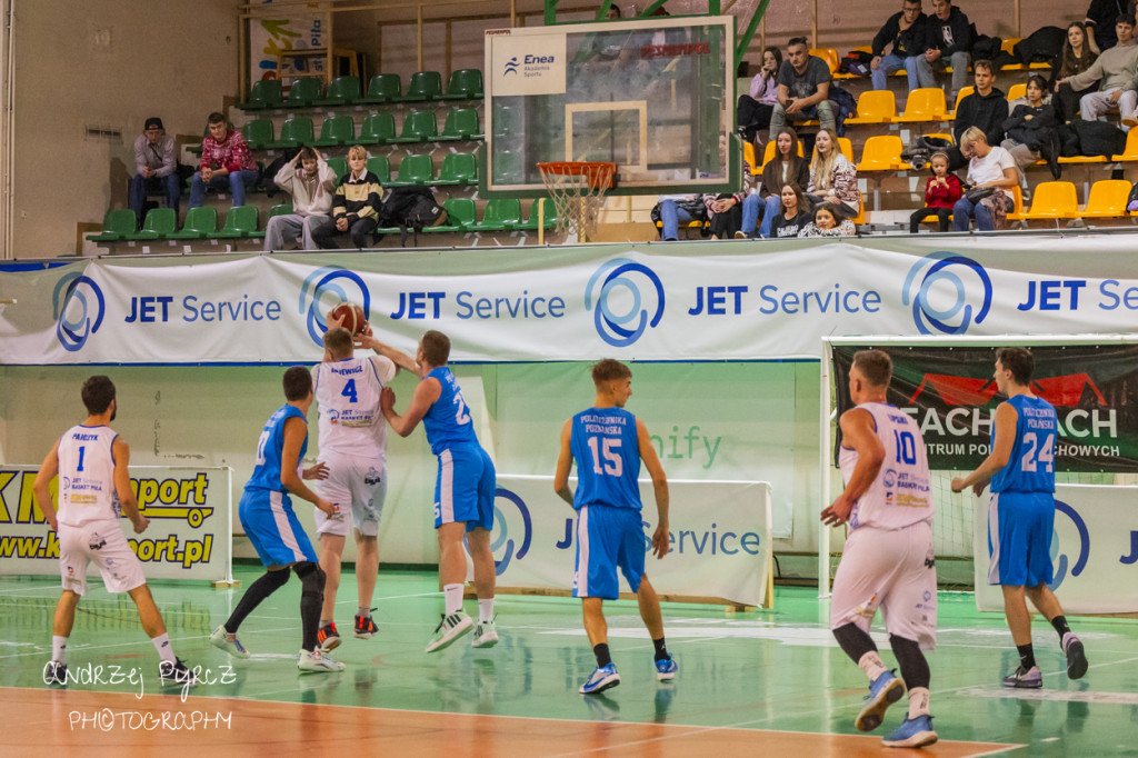 Mecz Jet Service Basket Piła vs AZS Politechnika Poznań