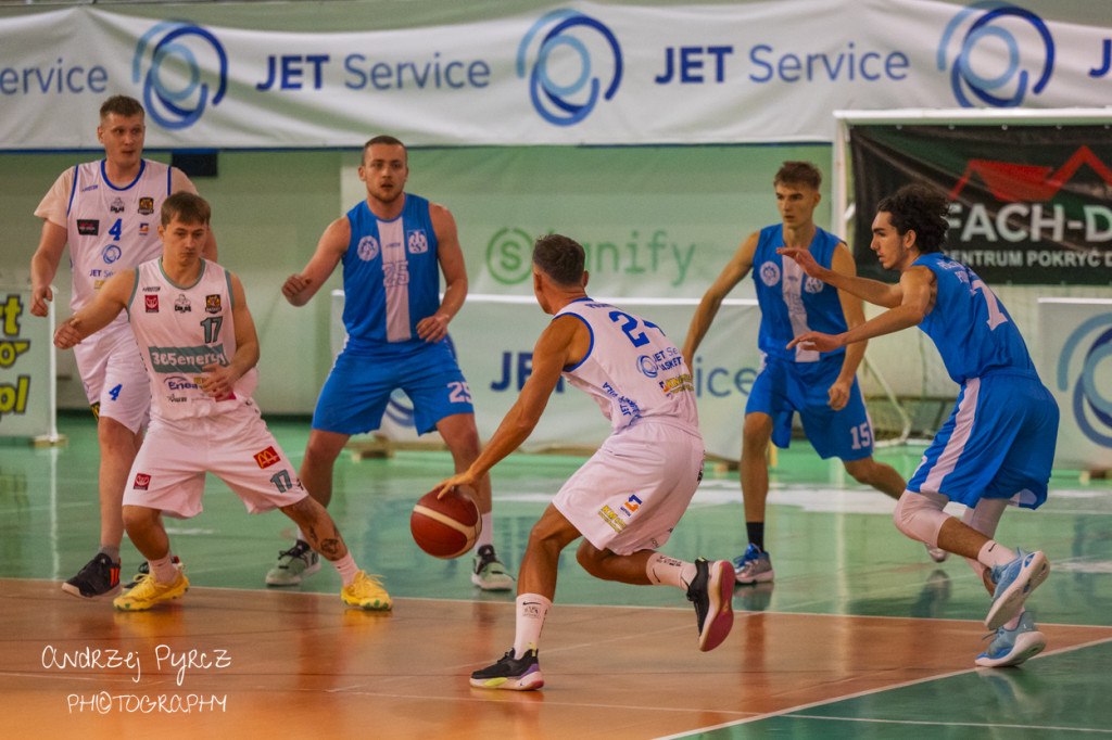 Mecz Jet Service Basket Piła vs AZS Politechnika Poznań