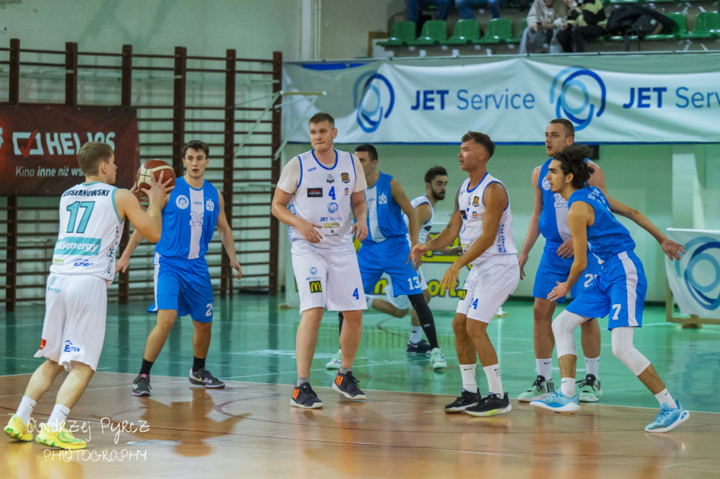 Mecz Jet Service Basket Piła vs AZS Politechnika Poznań