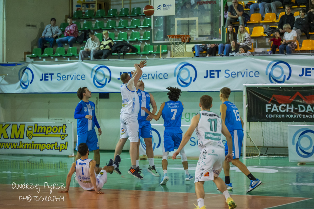 Mecz Jet Service Basket Piła vs AZS Politechnika Poznań