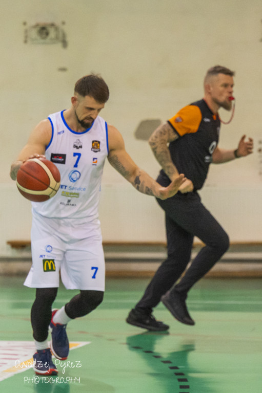 Mecz Jet Service Basket Piła vs AZS Politechnika Poznań