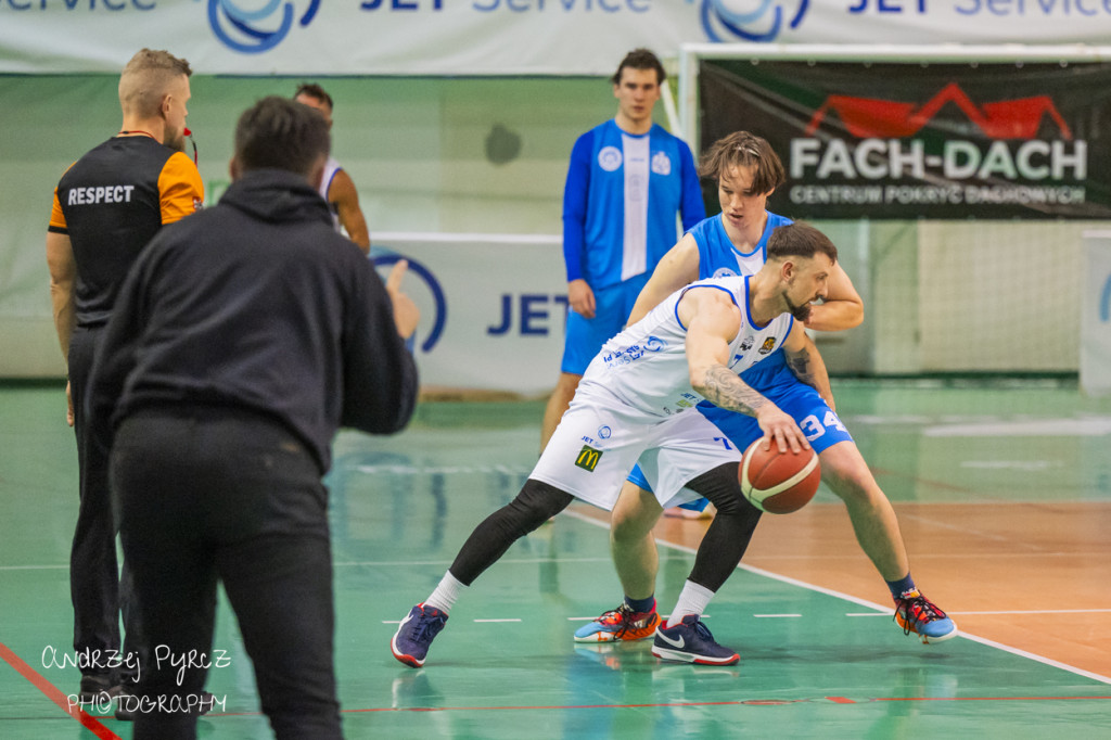 Mecz Jet Service Basket Piła vs AZS Politechnika Poznań