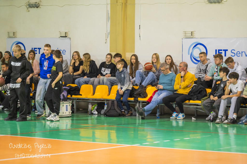 Mecz Jet Service Basket Piła vs AZS Politechnika Poznań