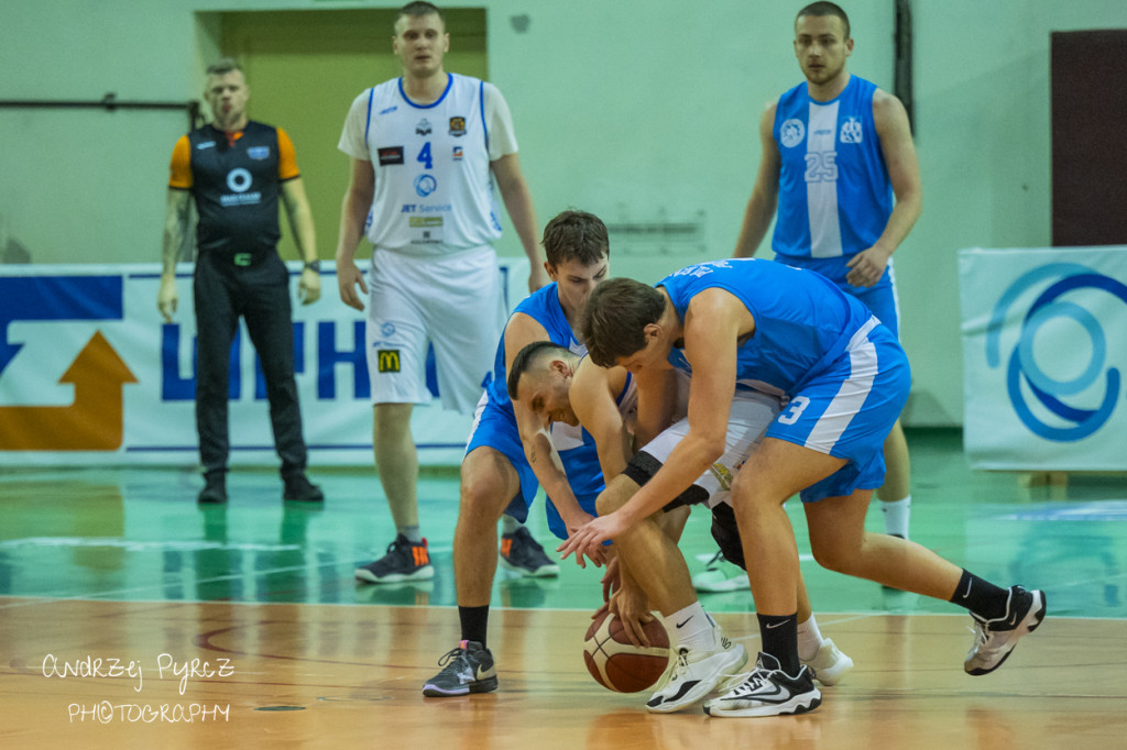 Mecz Jet Service Basket Piła vs AZS Politechnika Poznań