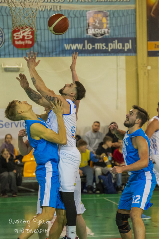 Mecz Jet Service Basket Piła vs AZS Politechnika Poznań