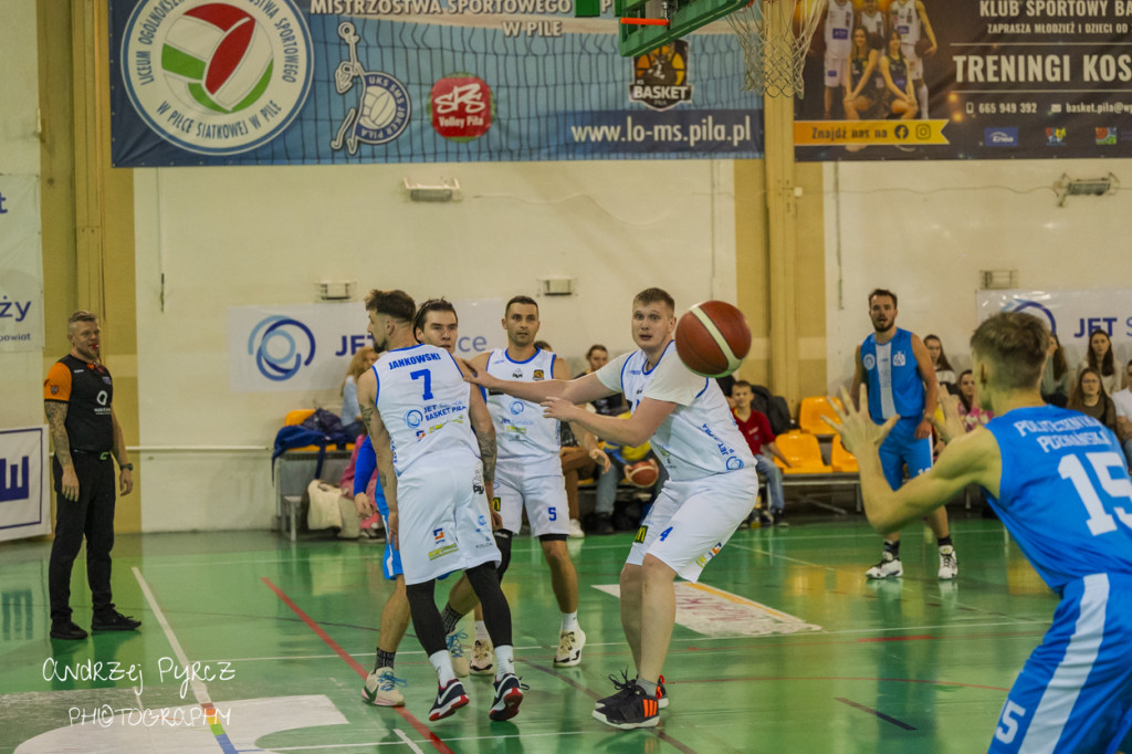 Mecz Jet Service Basket Piła vs AZS Politechnika Poznań