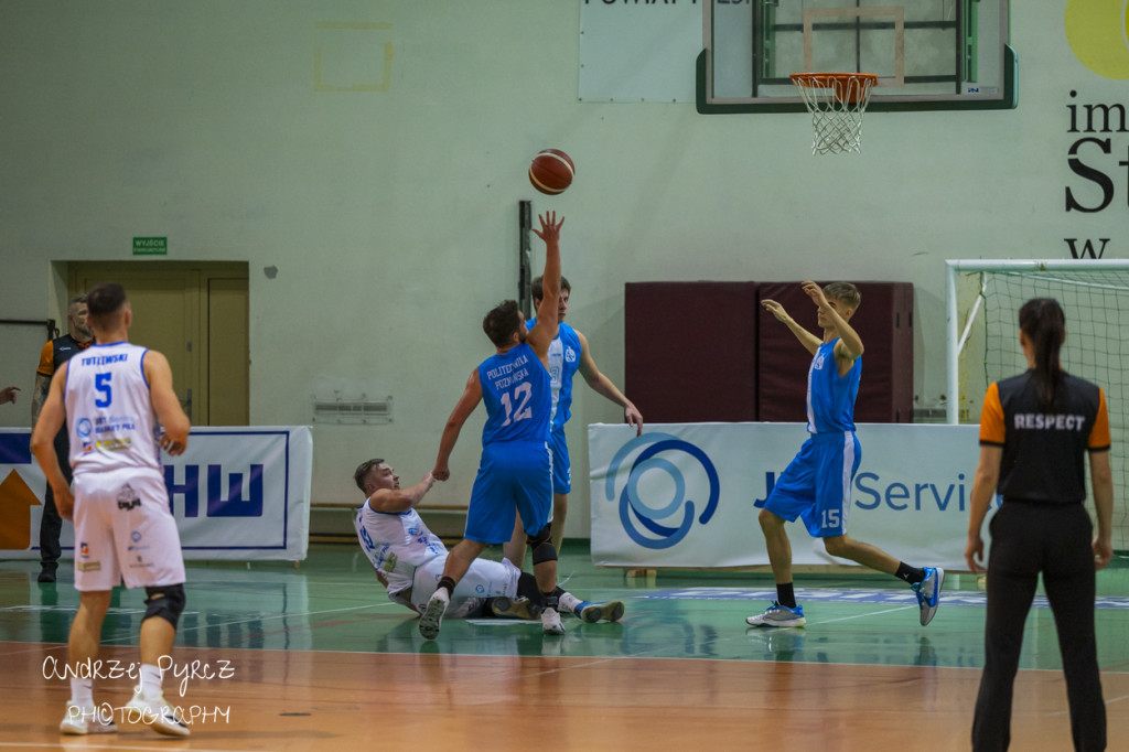 Mecz Jet Service Basket Piła vs AZS Politechnika Poznań