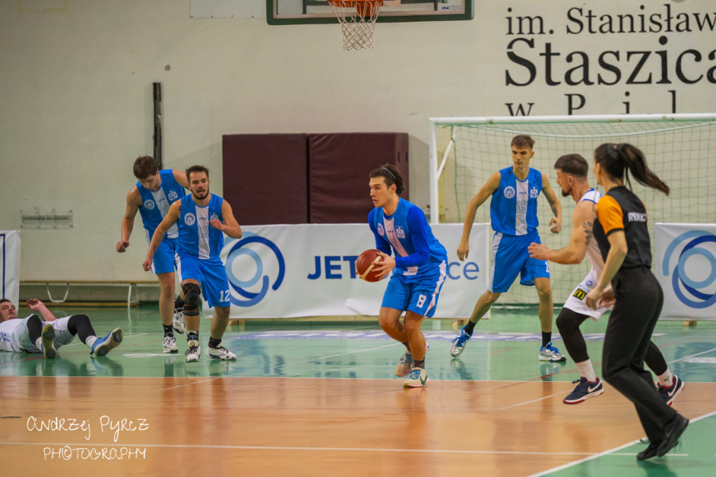 Mecz Jet Service Basket Piła vs AZS Politechnika Poznań