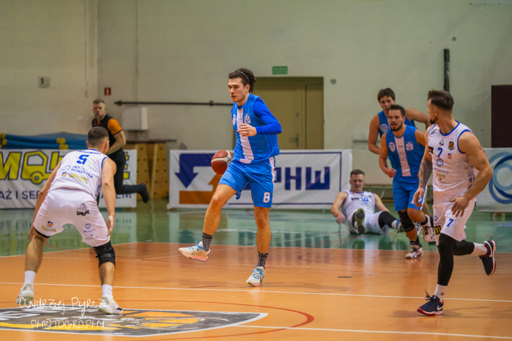 Mecz Jet Service Basket Piła vs AZS Politechnika Poznań