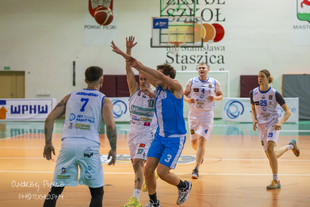 Mecz Jet Service Basket Piła vs AZS Politechnika Poznań