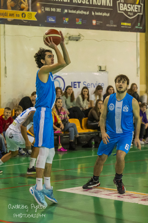 Mecz Jet Service Basket Piła vs AZS Politechnika Poznań