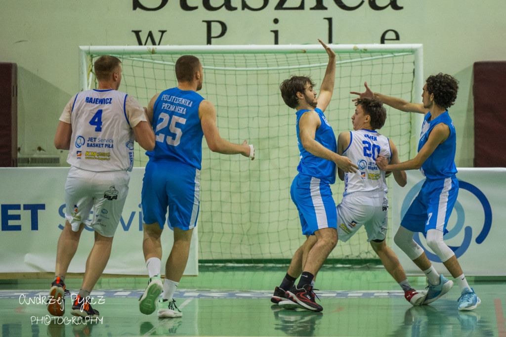 Mecz Jet Service Basket Piła vs AZS Politechnika Poznań