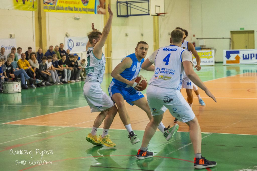 Mecz Jet Service Basket Piła vs AZS Politechnika Poznań