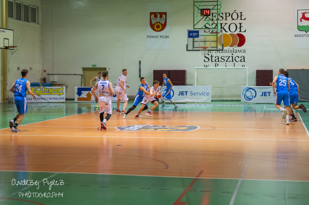 Mecz Jet Service Basket Piła vs AZS Politechnika Poznań