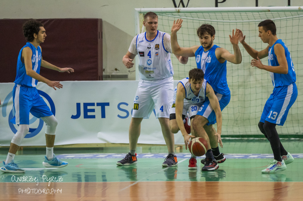 Mecz Jet Service Basket Piła vs AZS Politechnika Poznań