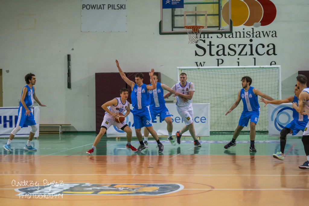 Mecz Jet Service Basket Piła vs AZS Politechnika Poznań