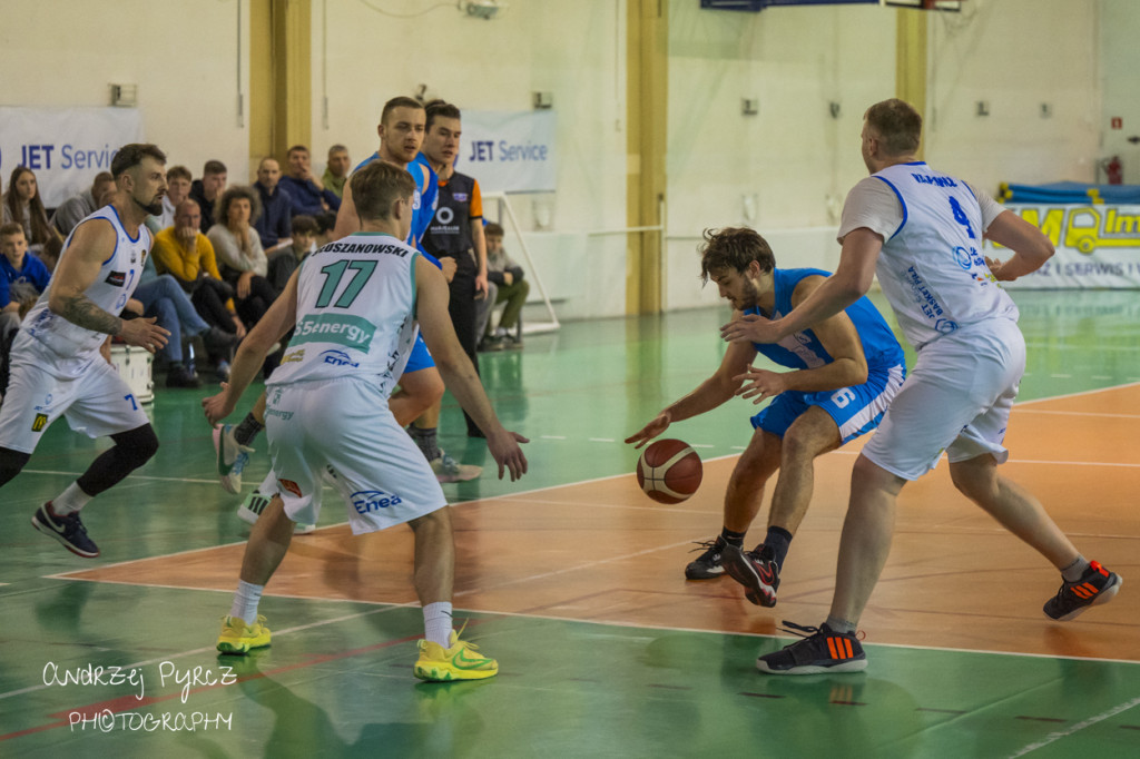 Mecz Jet Service Basket Piła vs AZS Politechnika Poznań