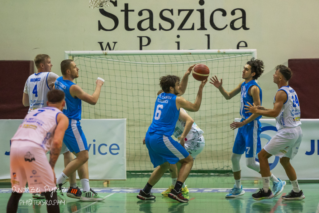 Mecz Jet Service Basket Piła vs AZS Politechnika Poznań