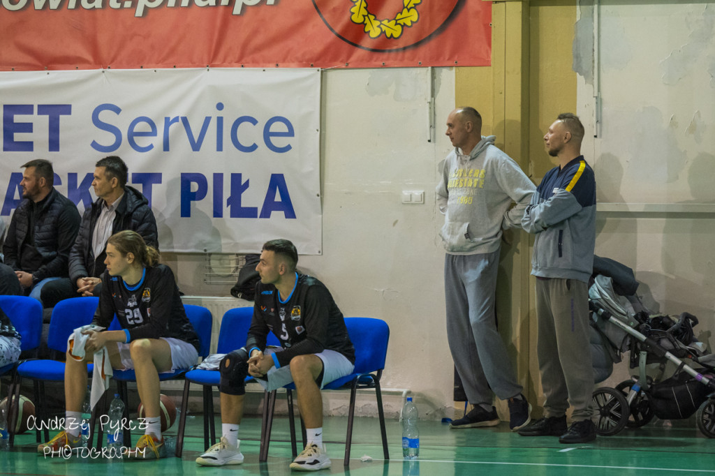 Mecz Jet Service Basket Piła vs AZS Politechnika Poznań