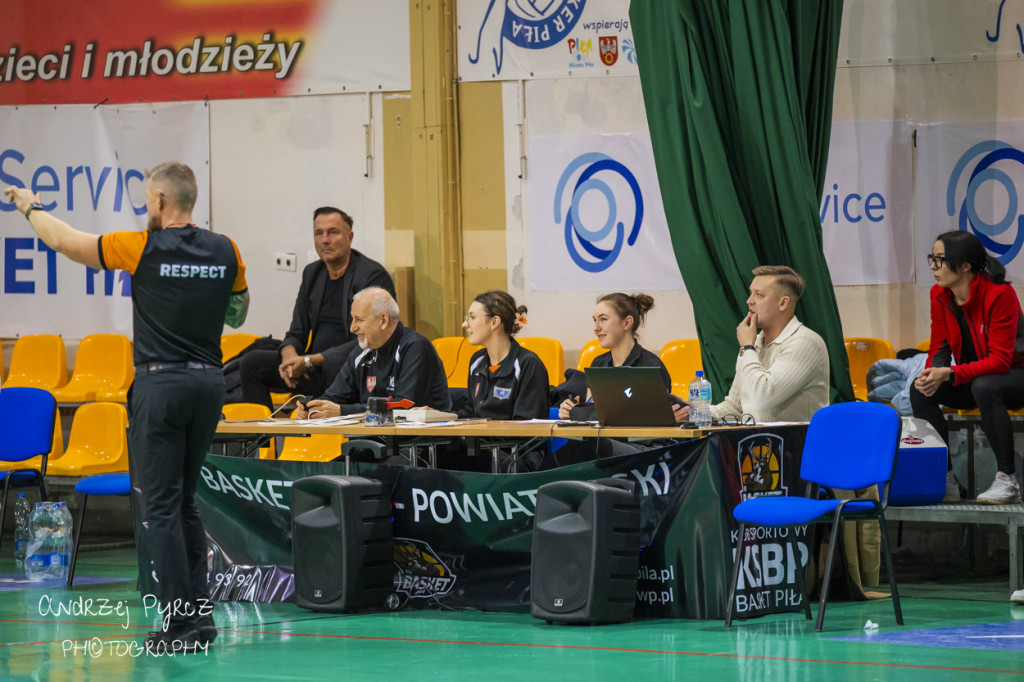 Mecz Jet Service Basket Piła vs AZS Politechnika Poznań