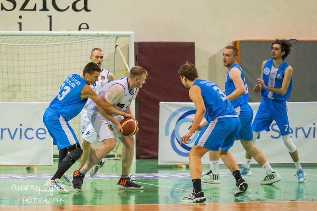 Mecz Jet Service Basket Piła vs AZS Politechnika Poznań