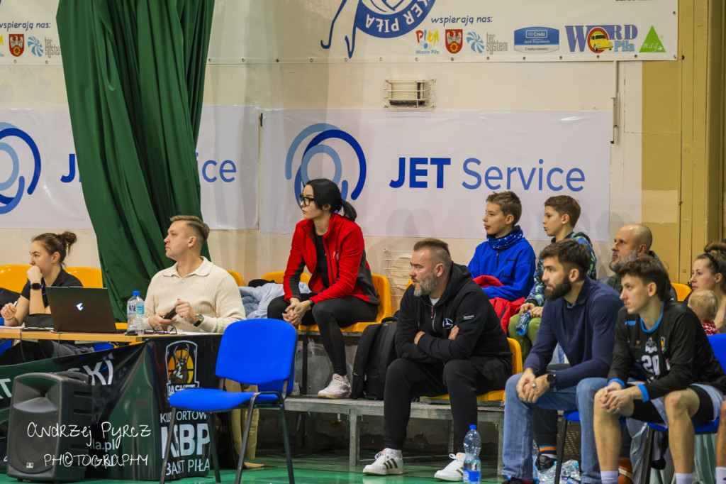 Mecz Jet Service Basket Piła vs AZS Politechnika Poznań