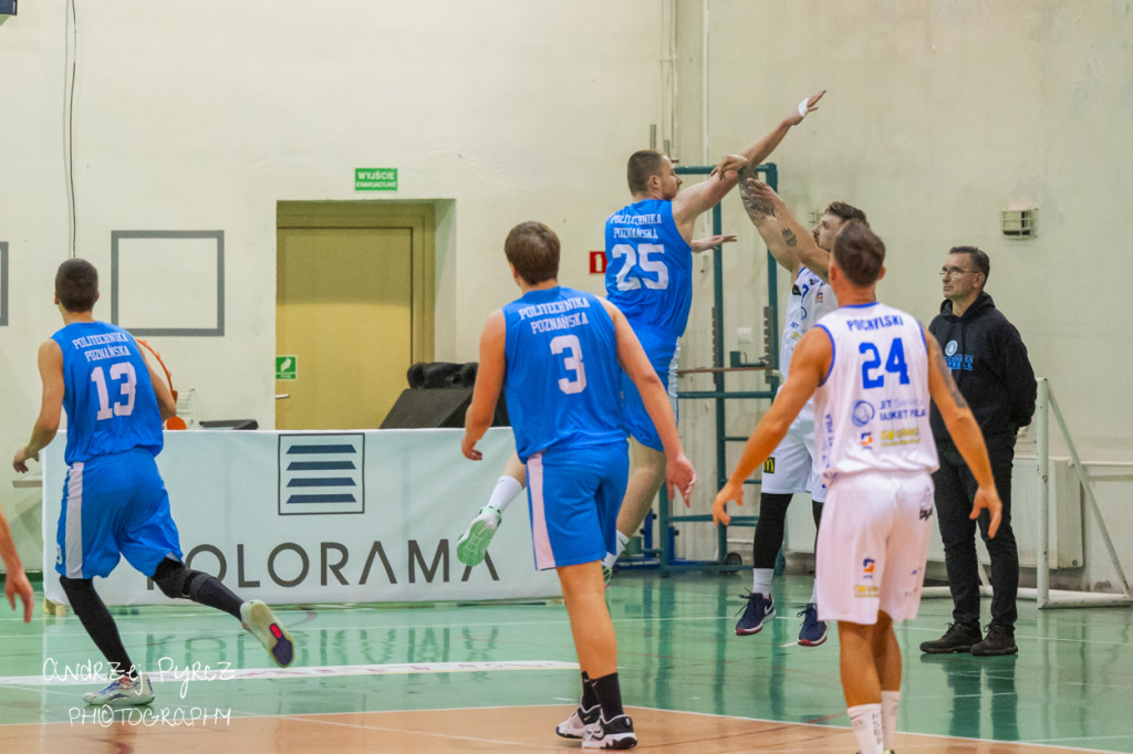 Mecz Jet Service Basket Piła vs AZS Politechnika Poznań