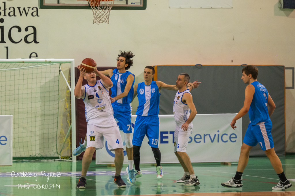 Mecz Jet Service Basket Piła vs AZS Politechnika Poznań